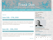 Tablet Screenshot of frankdon.com